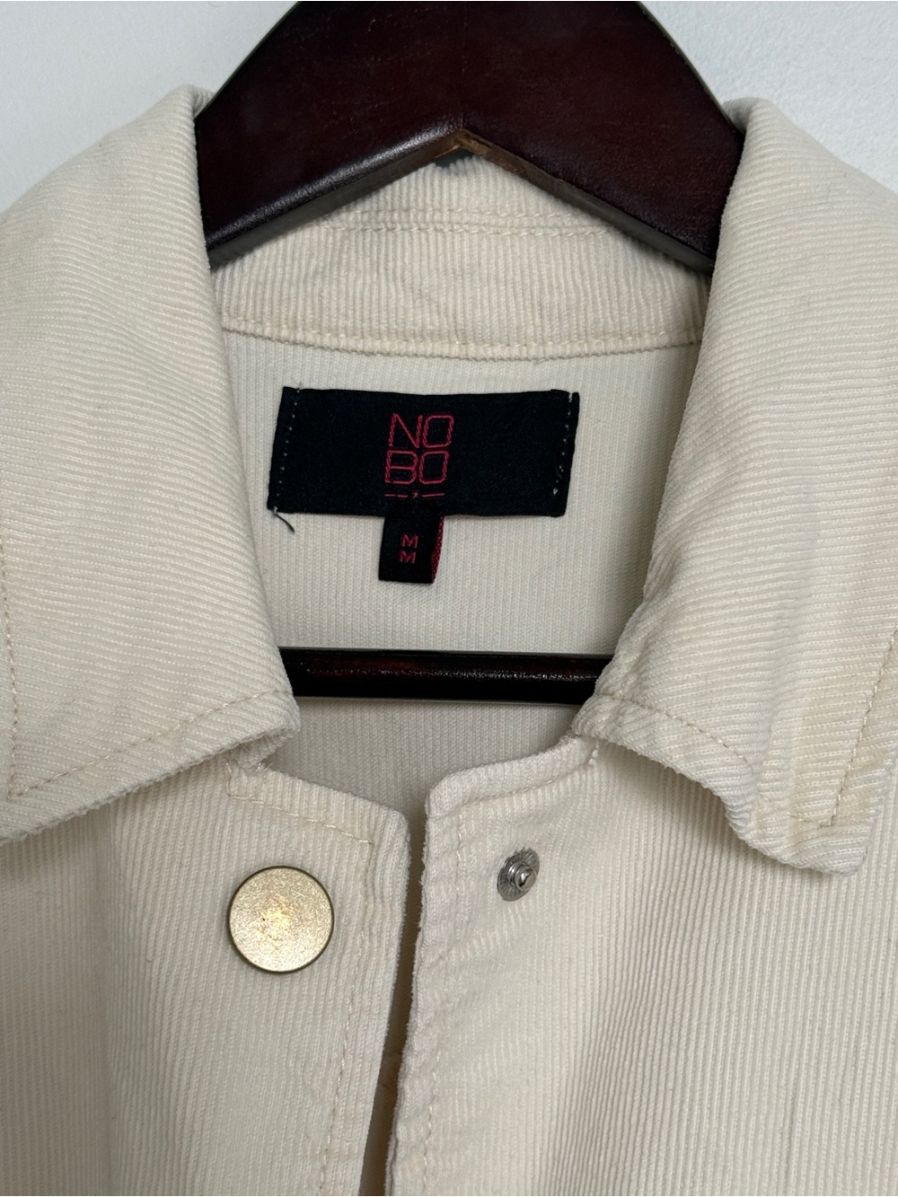 NOBO Cream Button-Front Jacket - Picture 6 of 12